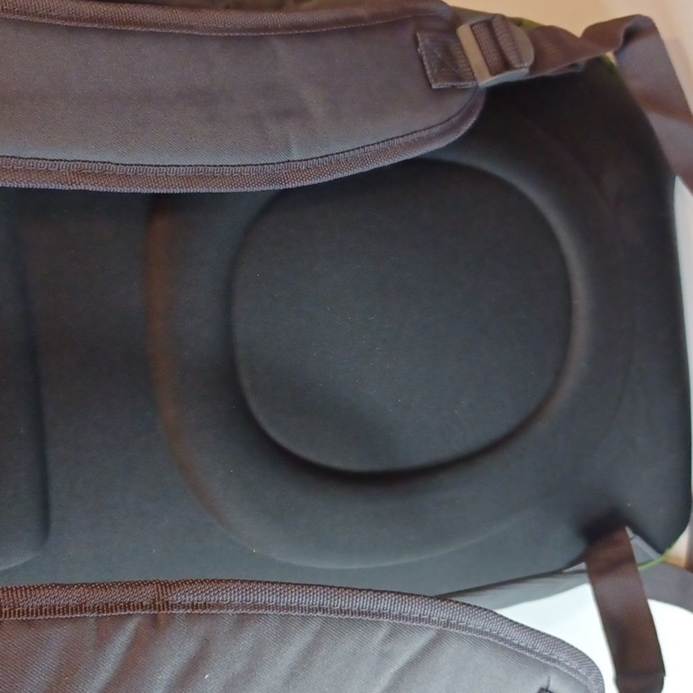 doTERRA Backpack Gray Green Pink Lots of Pockets - Picture 8 of 12